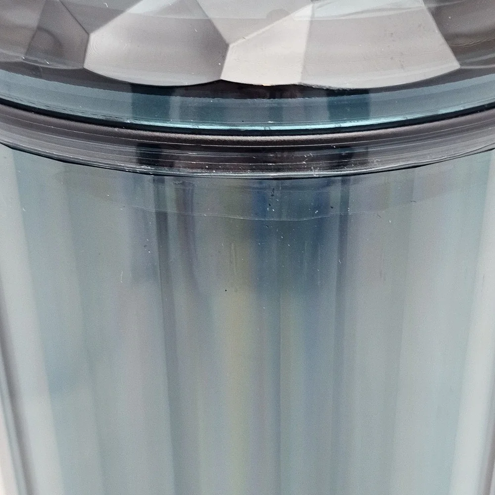 NWT Starbucks Cup Venti Ocean Kaleidoscope Dome Cold Drink Tumbler Straw 24 OZ